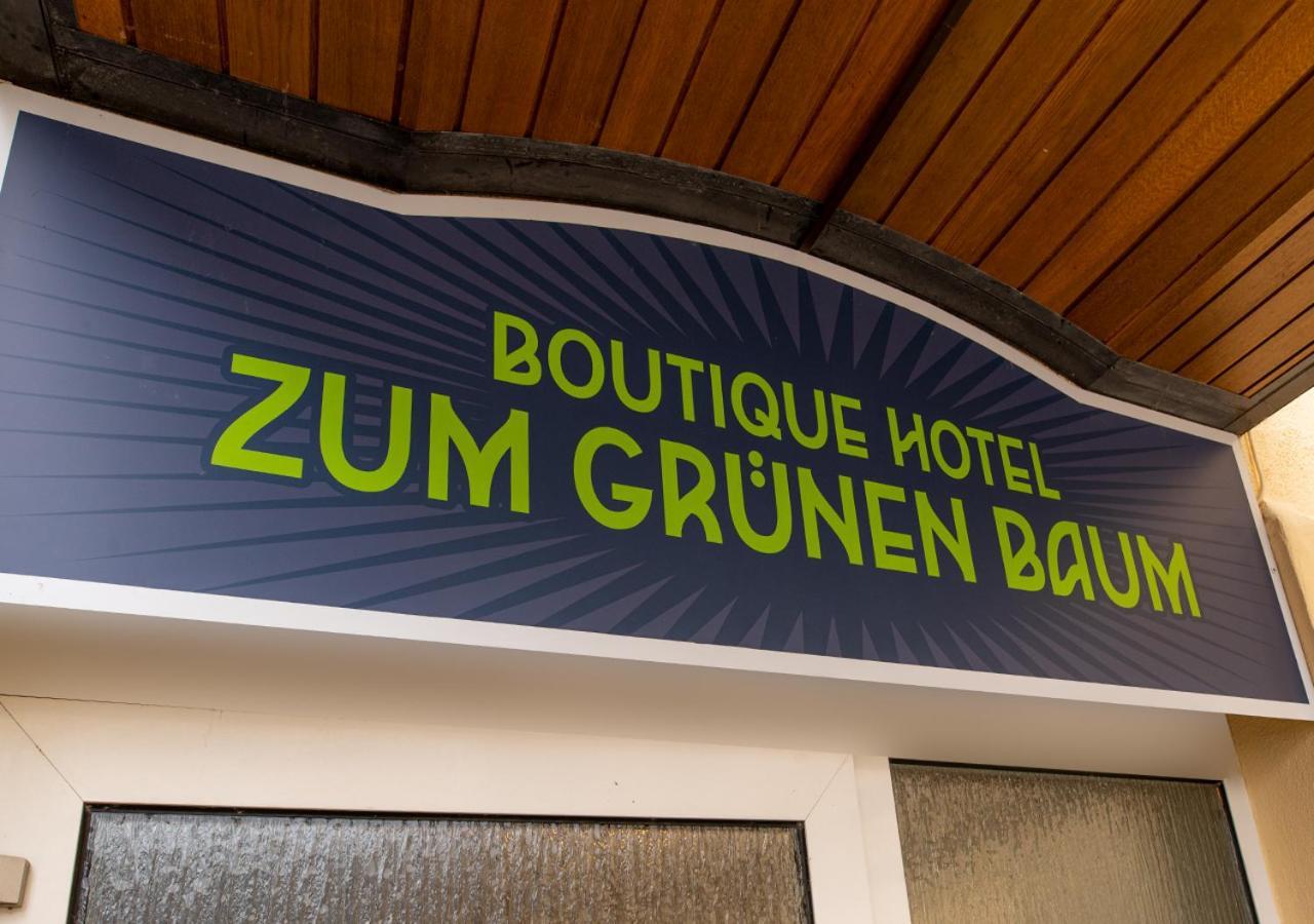 Boutique-Hotel Zum Grunen Baum Alzenau in Unterfranken Exteriör bild